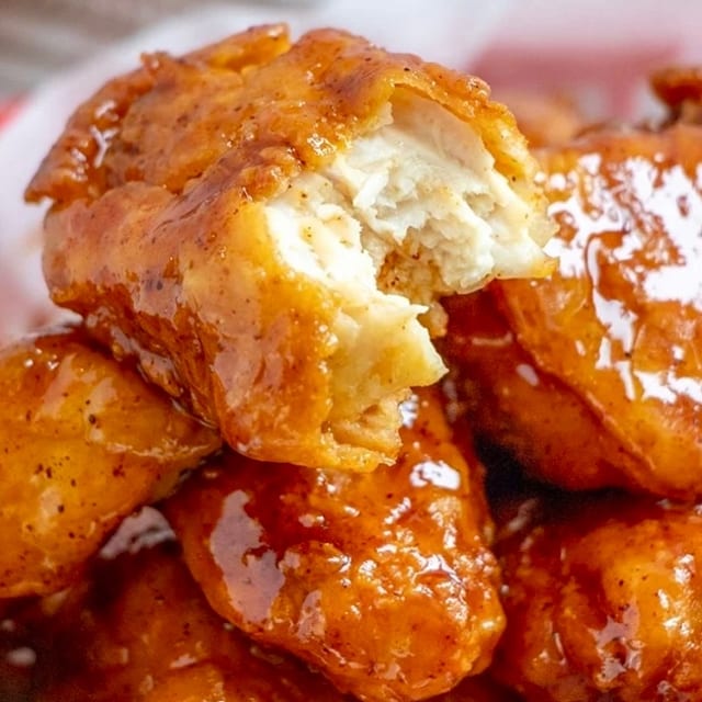 Fried Boneless Wings.