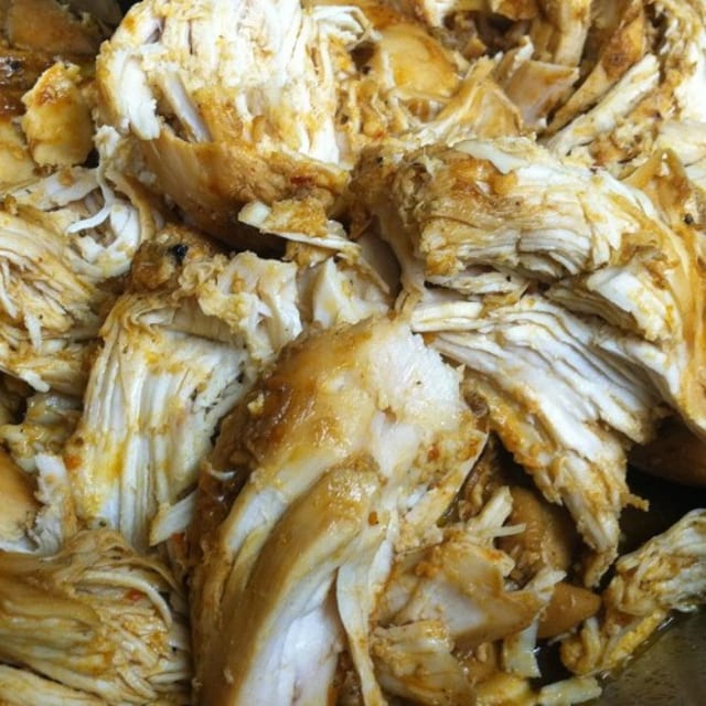 Smoked Chicken Dinner.