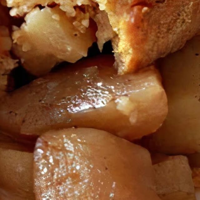 Peach Cobbler.